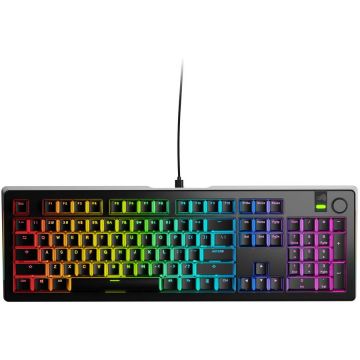 Glorious Tastatura mecanica Glorious GMMK 3 PRO, Fox Switches, Cu fir, USB, 104 taste, Negru