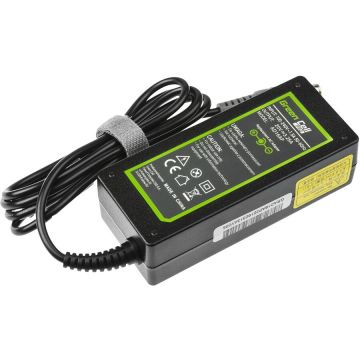 Green&nbsp;Cell Incarcator laptop Green Cell AD16AP, pentru Lenovo cu Cablu de Alimentare Detasabil, 65W, 20V, 3.25A