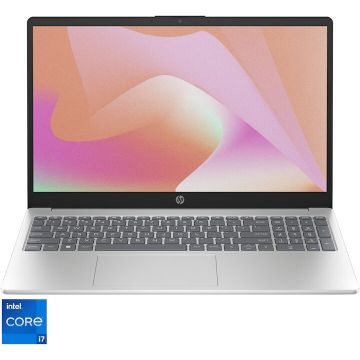 HP Laptop HP 15-fd0079nq cu procesor Intel® Core™ i7-1355U pana la 5.0 GHz, 15.6, Full HD, 16GB DDR4 RAM, 512GB SSD, Intel® Iris® Xe Graphics, Free DOS, Warm Gold