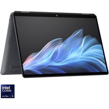 HP Laptop HP OmniBook Ultra Flip14-fh0018nn, procesor Intel® Core™ Ultra 5-226V pana la 4.5GHz, 14 inch, TOUCH, 2.8K, 16GB DDR5 RAM, 1TB SSD, Intel® Arc™ Graphics, Windows 11 Home, Gri