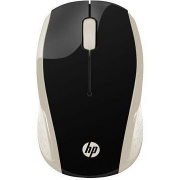 HP Mouse Wireless Optic HP 200, USB, Auriu