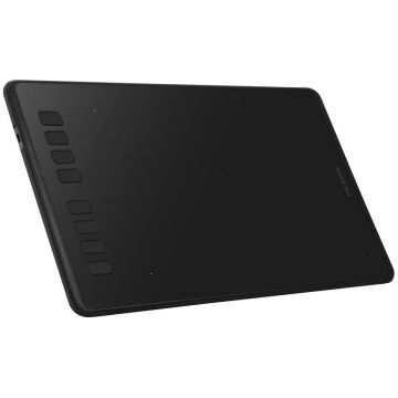 HUION Tableta grafica Huion Inspiroy H950P, 8.7x5.4, 8 taste rapide, 266 PPS, 8192 niveluri presiune, PW100 Pen fara baterie, TILT ±60°, include 8 varfuri rezerva, Negru