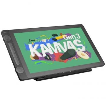 HUION Tableta grafica Huion Kamvas 16 GEN 3, GS1563, Negru