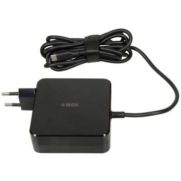 IBOX Alimentator Laptop iBOX IUZ100TC, 100W, Negru