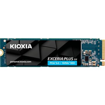 KIOXIA SSD Kioxia Exceria Plus G4, Capacitate 1TB, PCIe 5.0 x4, NVMe 2.0, Viteza citire/scriere 10000/7900 MBps