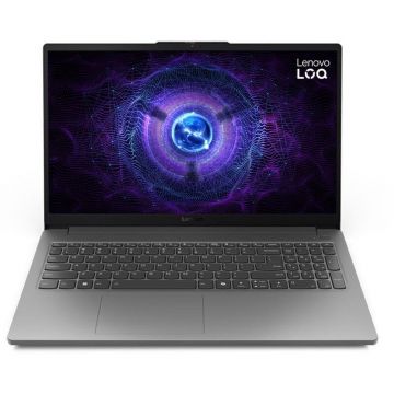 Lenovo Laptop Gaming Lenovo LOQ 15IAX9E, Intel Core i5-12450HX, 15.6 inch FHD, 16GB RAM, 512GB SSD, nVidia RTX 2050 4GB, Free DOS, Gri