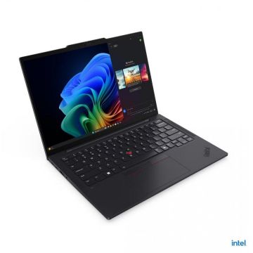 Lenovo Laptop Lenovo ThinkPad T14 Gen 6, Procesor Intel® Core™ Ultra 7 255U pana la 5.20 GHz, 14 inch, WUXGA IPS, 32GB RAM, 1TB SSD, Intel® Graphics, Windows 11 Pro, Negru