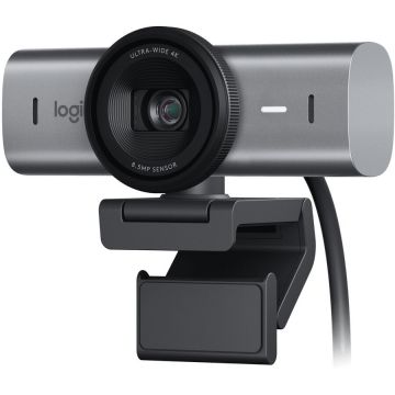 Logitech Camera Web Logitech MX Brio, 4K/30fps, Ultra HD, Advanced Autofocus, Privacy Shutter, Graphite