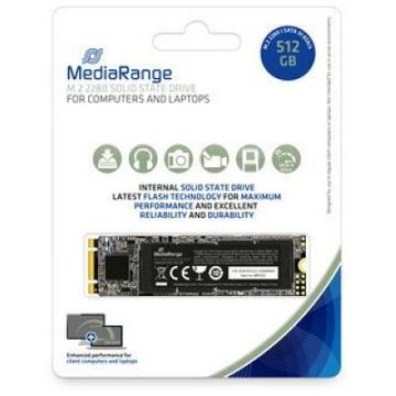 MediaRange SSD MediaRange 512GB M.2 2280, 470MB/s scriere, 535MB/s citire, 2,5mm