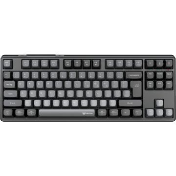 Meetion Tastatura mecanica de gaming cu fir Meetion P110, 359.3 x 140.9 x 38.4 mm, 2.4G, Bluetooth, Iluminare din spate RGB, Negru