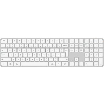 Meetion Tastatura office wireless Meetion K230MW, 150 h, Multimedia, 2.4G, 300mAh, 421 x 117 x 12 mm, Alb-Argintiu