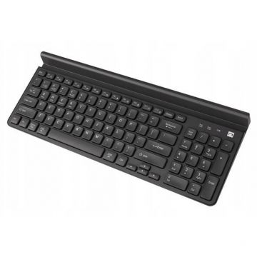 natec Tastatura wireless Natec Felimare, 108 taste, QWERTY, neagra, standard