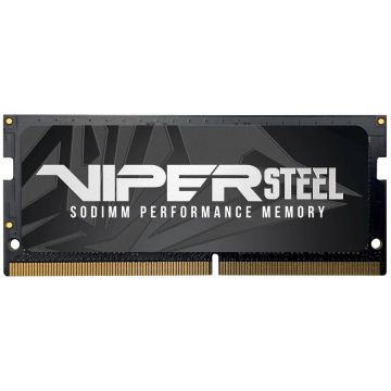 Patriot Viper Steel SODIMM, DDR4 Non-ECC, 32GB, 2400 MHz, C15, 1.2V, PC4-19200, Negru