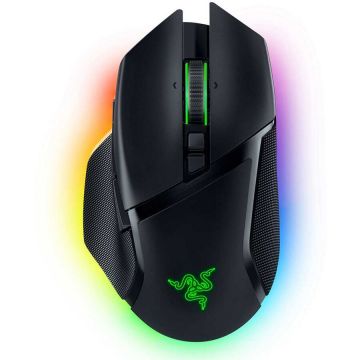 Razer Mouse Gaming Wireless Razer Basilisk V3 Pro, 35000 DPI, iluminare Chroma RGB, Negru