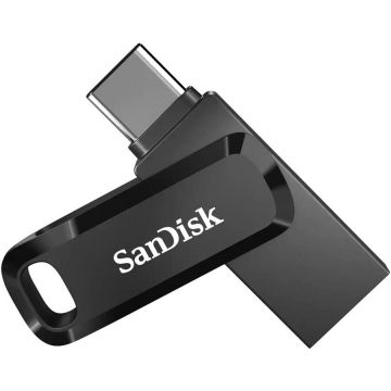 Sandisk Pendrive SanDisk 1TB Ultra Dual Drive Go USB Type-C, USB 3.2 Gen 1, Negru
