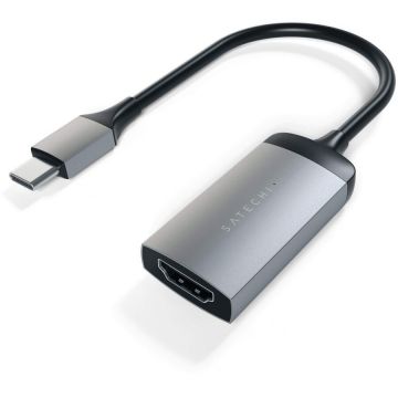 Satechi Adaptor USB-C la HDMI, 4K, 60Hz, Satechi, Gri spatial