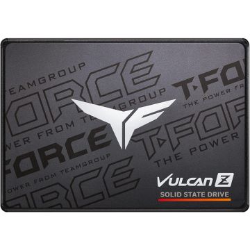 Teamgroup SSD Team Group VULCAN Z, Capacitate 512GB, SATA/600, Viteza de citire/scriere 540/470 MBps, 2.5, Negru-gri