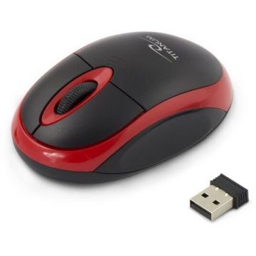 Titanum Mouse Esperanza TITANUM Vulture, Wireless, Rosu