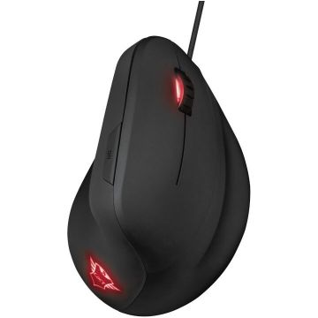 Trust Mouse Gaming Trust GXT 144 Rexx ,Vertical, 10000 DPI, interfata USB 2.0, iluminare LED full RGB, Negru