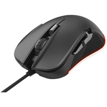Trust Mouse gaming Trust GXT 922 YBAR, Iluminare RGB, 7200 DPI, Negru