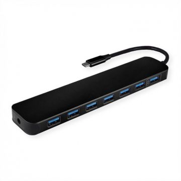 Value HUB USB 3.2 Gen 1-C la 7 x USB-A, Value 14.99.5040