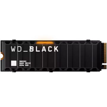 Western&nbsp;Digital SSD WD Black SN850X Heatsink 8TB PCI Express 4.0 x4 M.2 2280