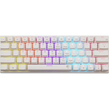 White&nbsp;Shark Tastatura Gaming White Shark WAKIZASHI v2 Red Switch Mecanica Alb