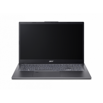 Acer Laptop Acer Aspire 15 A15-61M-R6SW, Procesor AMD Ryzen™ 5 8640HS pana la 4.90 GHz, 15.6 inch, Full HD, 16GB RAM, 1TB SSD, AMD Radeon 760M, No OS, Gri