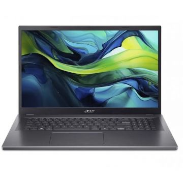 Acer Laptop Acer Aspire 3, procesor Intel Core i5-1334U, 17.3 inch, Full HD, 16GB RAM, 512GB SSD,  Intel Iris Xe Graphics, Windows 11 Home, Gri