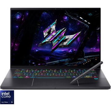 Acer Laptop Acer Gaming Predator Triton 14 AI PT14-52T, Display 14.5''  2.8K OLED, 120Hz, Touch, Procesor Intel® Core™ Ultra 9 288V (12M Cache, up to 5.10 GHz), 32GB LPDDR5X RAM, 2TB SSD, GeForce RTX 5070 8GB, Win 11 Pro, Charcoal Black