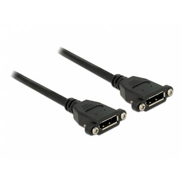 Adaptor Displayport 1.1 M-M 0.25m, Delock 85113