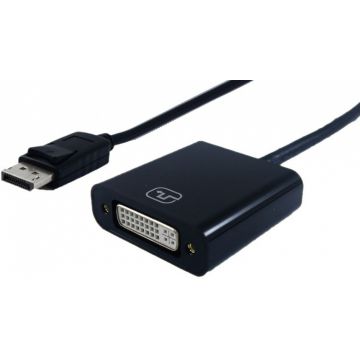Adaptor Displayport la DVI T-M Negru, S3202