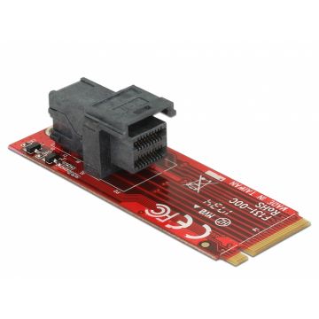Adaptor M.2 Key M la SFF-8643 NVMe, Delock 62721