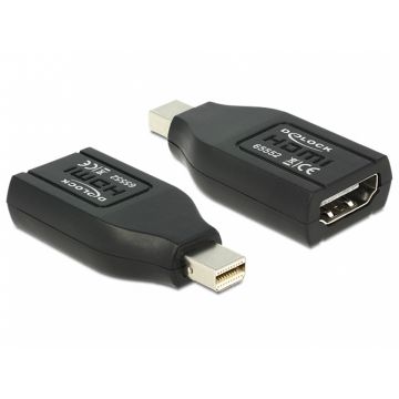 Adaptor mini Displayport la HDMI T-M, Delock 65552