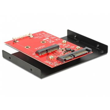 Adaptor SATA 22 pini la mSATA + frame 3.5