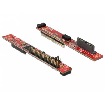 Adaptor Slim SATA 13 pini la IDE 44 pini T-T, Delock 62687