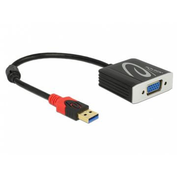 Adaptor USB 3.0 la VGA T-M, Delock 62738