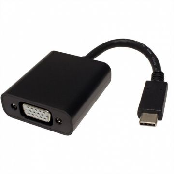 Adaptor USB 3.1 tip C la VGA T-M, Value 12.99.3200*