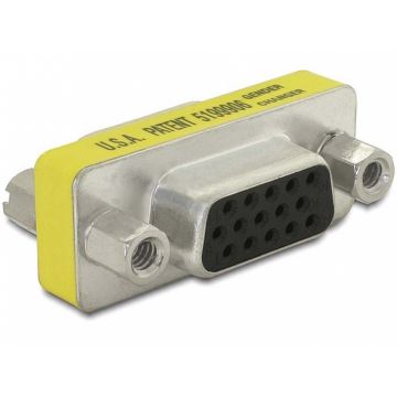 Adaptor VGA 15 pini M-M, Delock 65001