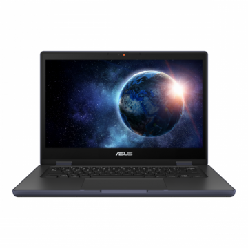 Asus Laptop ASUS ExpertBook, procesor Intel Core i3-N305, 14 inch, Full HD, Touch, 8GB RAM, 512GB SSD, Intel UHD Graphics, Windows 11 Pro Educational, Gri