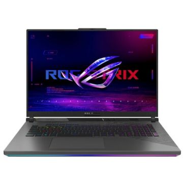 Asus Laptop ASUS ROG Strix G18 (2025) G814FP-S8053, AMD Ryzen 9 9955HX, 18 inch, RAM 32GB, SSD 1TB, nVidia GeForce RTX 5070 8GB, No OS, Gri