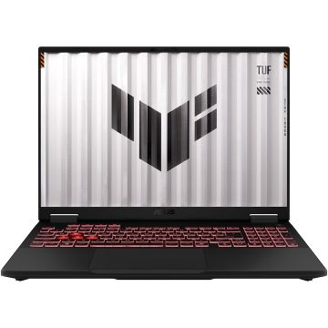 Asus Laptop Gaming ASUS TUF A16 FA608PP, procesor AMD Ryzen™ 9 8940HX pana la 5.3GHz, 16 inch, WUXGA, 165Hz, IPS, 32GB DDR5 RAM, 1TB SSD, NVIDIA® GeForce RTX™ 5070 8GB GDDR7, No OS, Gri