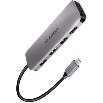 AXAGON Hub USB AXAGON HMC-HCR3A, Cablu USB-C