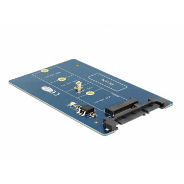 Convertor SATA 22 pini la M.2 NGFF, Delock 62559