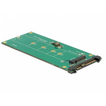 Convertor U.2 SFF-8639 NVMe la 1 x M.2 Key M, Delock 62865