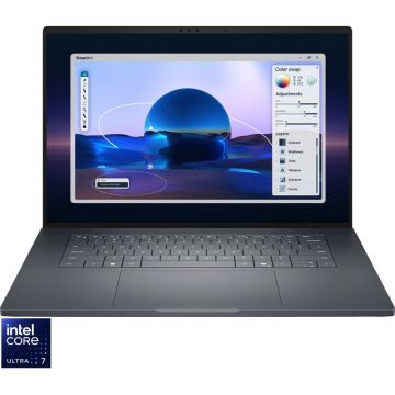 Dell Laptop Dell Pro Max 16 Premium MA16250, 16 inch, Full HD+, Procesor Intel® Core™ Ultra 7 265H pana la 5.30 GHz, 32GB RAM, 1TB SSD, NVIDIA RTX PRO 2000 Blackwell 8GB GDDR7, Linux, Gri inchis