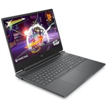 HP Laptop HP Victus 15-fb3040nw, Procesor AMD Ryzen 7 7445HS, Display 15.6 FHD-144Hz, Memorie 16GB RAM, Capacitate SSD 512GB, No Os, Placa Video dedicata RTX4050 6GB GDDR6, Negru