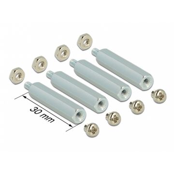 Kit de montare pentru Raspberry Pi 30mm, Delock 18215