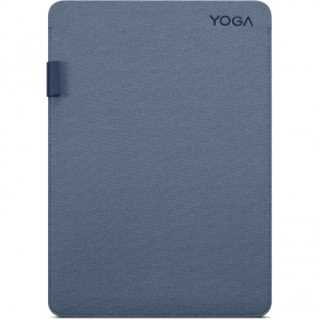 Lenovo Husa Lenovo Yoga pentru laptop de 14 inch, fabricata din poliester; potrivita pentru dispozitive cu dimensiuni de pana la: 31.77 cm x 22.21 cm x 1.66 cm, Albastru