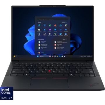 Lenovo Laptop Lenovo 14'' ThinkPad E14 Gen 7, WUXGA IPS, Procesor Intel® Core™ Ultra 7 258V (12M Cache, up to 4.80 GHz), 32GB LPDDR5X, 1TB SSD, Intel Arc 140V, Win 11 Pro, Negru